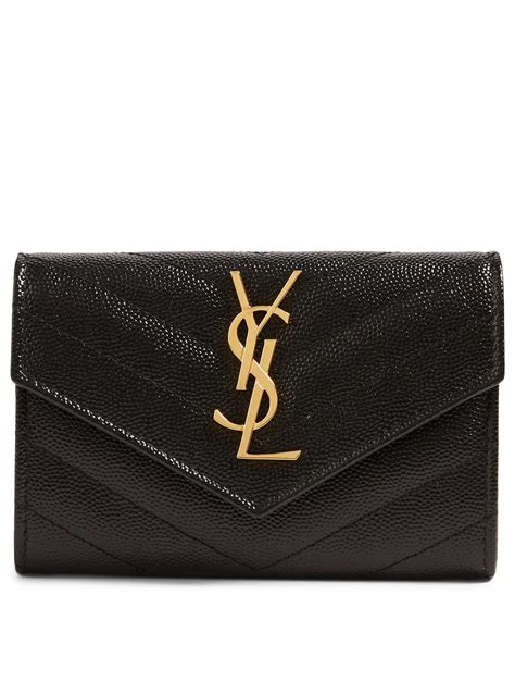 ysl monogram shawl|YSL monogram wallet price.